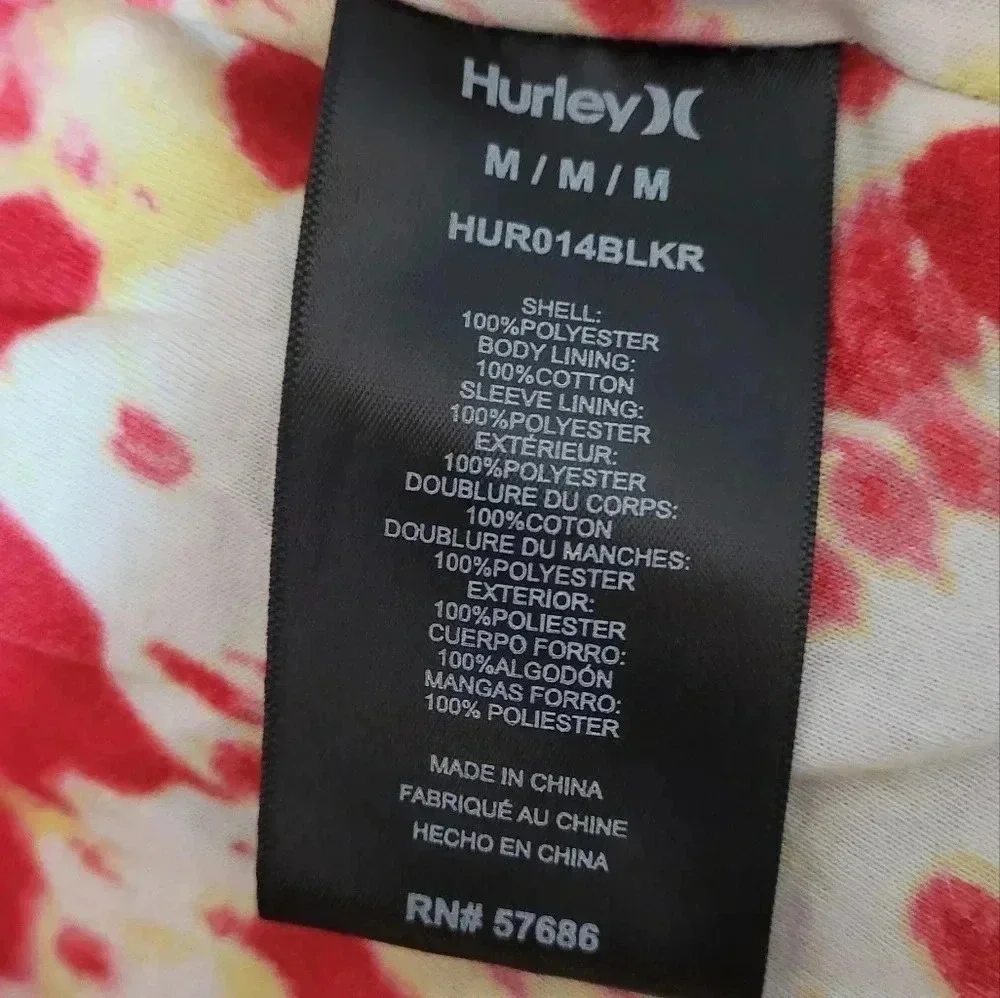 HURLEY Urban Windbreaker Hoodie, Women's Jacket.  Size Medium - Picture 11 of 13